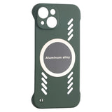 EIDERWOOD iPhone 13 Hard Plastic Case with Heat Dissipation - Green