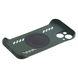 EIDERWOOD iPhone 13 Hard Plastic Case with Heat Dissipation - Green