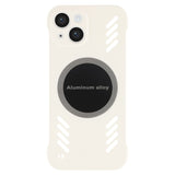 EIDERWOOD iPhone 13 Hard Plastic Case with Heat Dissipation - White
