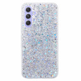 EIDERWOOD Samsung Galaxy A26 (5G) Flexible Plastic Case with Glitter - Silver