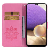 EIDERWOOD Samsung Galaxy S25+ (Plus) Faux Leather Flip Case with Owl Design - Pink