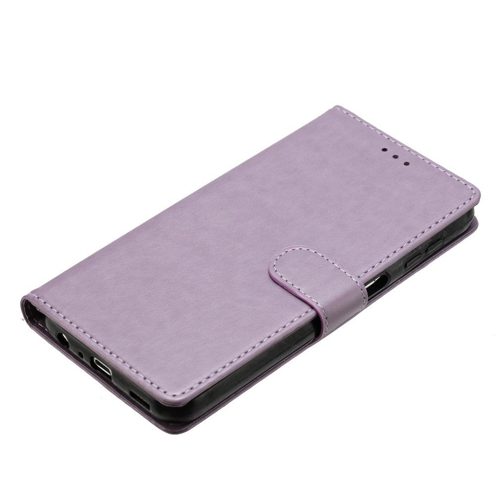 EIDERWOOD Samsung Galaxy A26 (5G) Faux Leather Flip Case with Strap - Purple