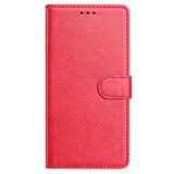 EIDERWOOD Samsung Galaxy A56 (5G) Faux Leather Flip Case with Strap - Pink