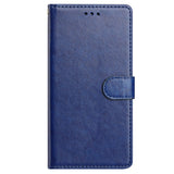 EIDERWOOD Samsung Galaxy A56 (5G) Faux Leather Flip Case with Strap - Blue