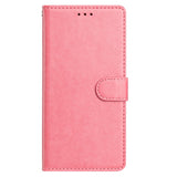 EIDERWOOD Samsung Galaxy A56 (5G) Faux Leather Flip Case with Strap - Pink