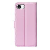 EIDERWOOD iPhone 16e Faux Leather Flip Case with Cardholder & Stand Function - Pink