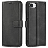 EIDERWOOD iPhone 16e Faux Leather Flip Case - Black