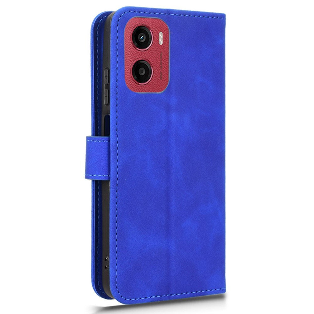 EIDERWOOD Motorola Moto G05 Flip Case with Card Holder & Stand Function - Blue