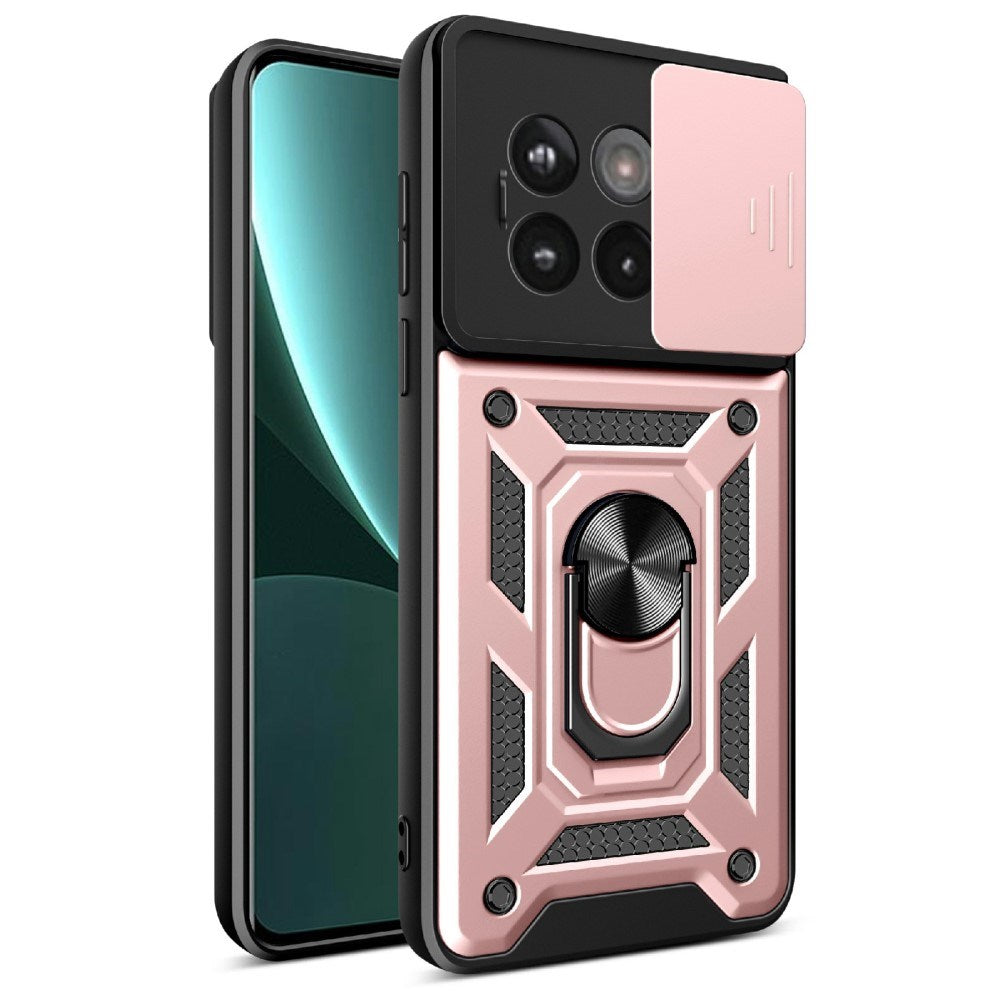 EIDERWOOD OnePlus 13R 5G Rugged Case – Ultimate Protection and Functionality - Rose Gold