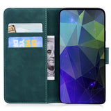 EIDERWOOD Motorola Moto G15 Faux Leather Flip Case with Card Holder & Stand Function - Green