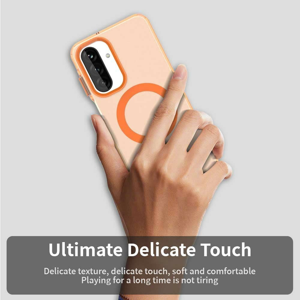 EIDERWOOD Samsung Galaxy A26 5G Case Hybrid Protection with MagSafe - Orange