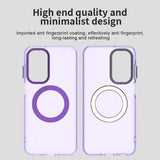 EIDERWOOD Samsung Galaxy A26 5G Case Hybrid Protection with MagSafe - Purple