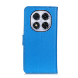 EIDERWOOD Xiaomi Redmi Note 14 Pro (5G) / Poco X7 Litchi Faux Leather Flip Case with Wallet & Stand Function - Blue