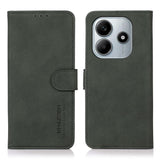 Xiaomi Redmi Note 14 (5G) KHAZNEH Faux Leather Flip Case with Card Holder & Stand Function - Green