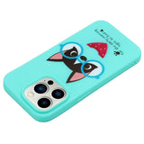 iPhone 14 Pro Flexible Plastic Back Case - Dog