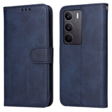 EIDERWOOD Realme 14X (5G) / C75 Faux Leather Flip Case with Strap - Blue