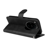 Motorola Edge 60 Neo / 50 Neo / ThinkPhone 25 EIDERWOOD Faux Leather Flip Case with Strap - Black