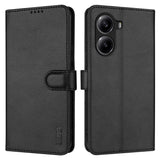 EIDERWOOD Xiaomi Poco X7 Pro Faux Leather Flip Case with Cardholder & Stand Function - Black