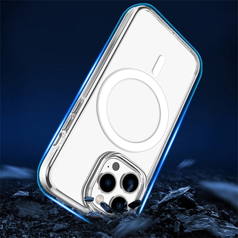 iPhone 14 Pro EIDERWOOD Hybrid Magnetic Case - MagSafe Compatible - Transparent