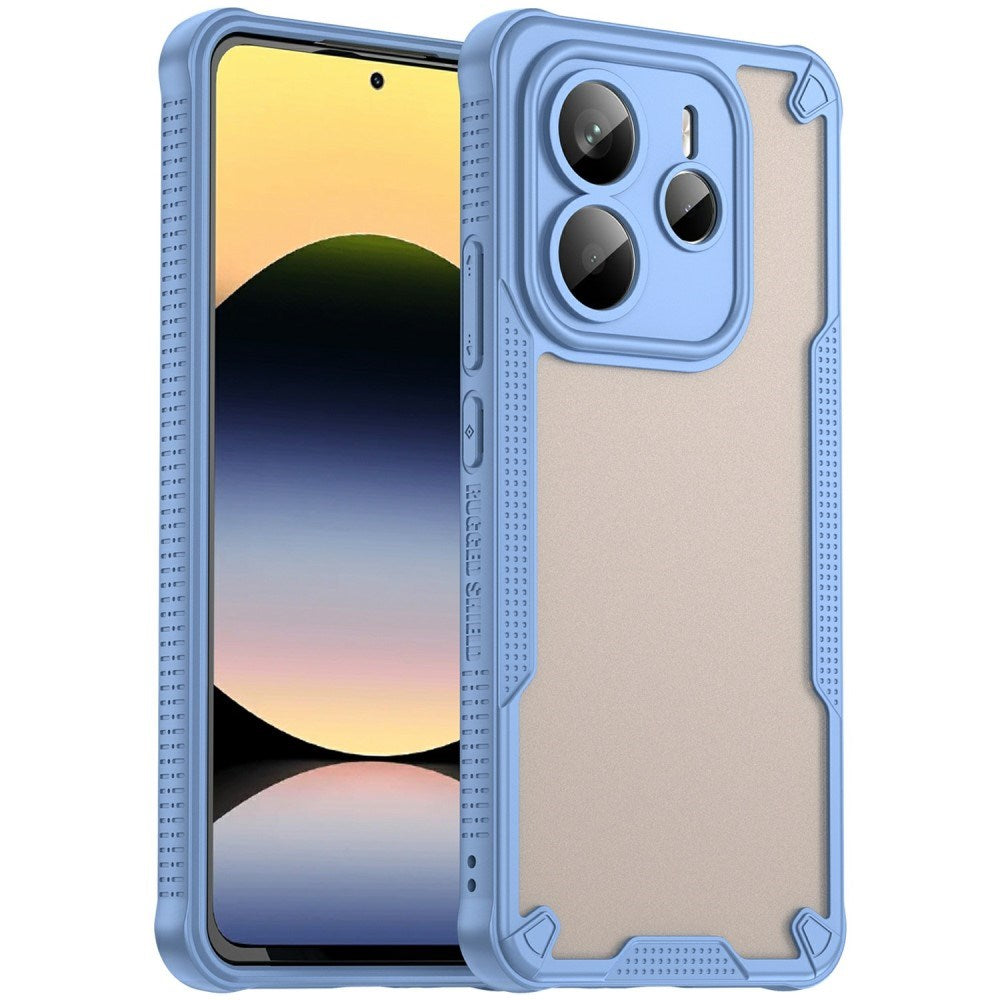 EIDERWOOD Xiaomi Redmi Note 14 (5G) Hybrid Plastic Back Case - Blue