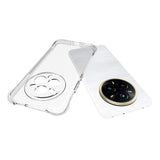 Realme 14 Pro+ (5G) EIDERWOOD Plastic Case with Shock Absorbing Corners - Transparent