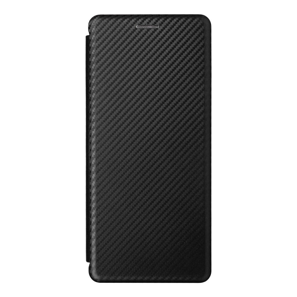 Sony Xperia 5 IV Carbon Fiber Flexible Plastic Case - Black