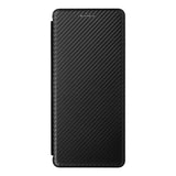 Sony Xperia 5 IV Carbon Fiber Flexible Plastic Case - Black