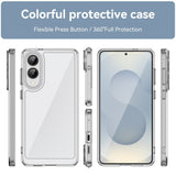 EIDERWOOD Samsung Galaxy S25 Edge Hybrid Plastic Case - Transparent