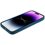 EIDERWOOD iPhone 14 Pro Max Lined Flexible Plastic Case - Dark Blue