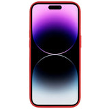 EIDERWOOD iPhone 14 Pro Max Lined Flexible Plastic Case - Red