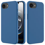 EIDERWOOD iPhone 16e Lined Silicone Case - Blue