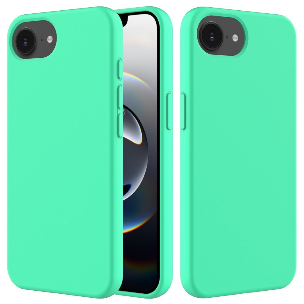 EIDERWOOD iPhone 16e Lined Silicone Case - Neon Green