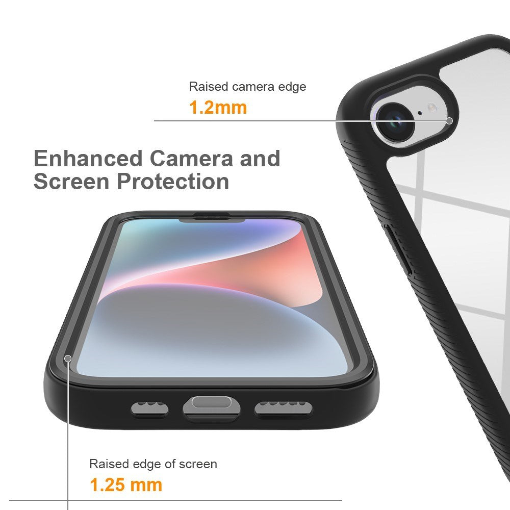 EIDERWOOD iPhone 16e 2-in-1 Case with Built-in Screen Protector - Purple