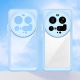 EIDERWOOD Xiaomi 15 Ultra Hybrid Plastic Case - Transparent / Blue