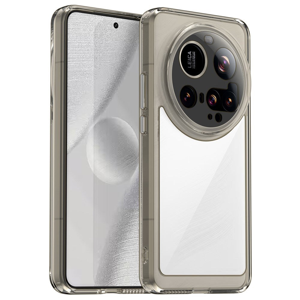 EIDERWOOD Xiaomi 15 Ultra Hybrid Plastic Case - Transparent / Grey