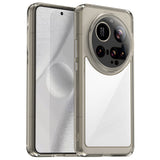 EIDERWOOD Xiaomi 15 Ultra Hybrid Plastic Case - Transparent / Grey