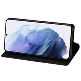 EIDERWOOD Samsung Galaxy S25 Edge Faux Leather Flip Case with Wallet - Glitter - Black