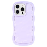 iPhone 16 Pro Max EIDERWOOD Hybrid Plastic Wavy Case – Purple
