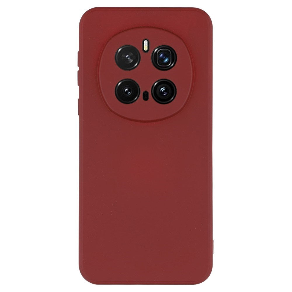 EIDERWOOD Honor Magic7 Pro Lined Flexible Plastic Case - Dark Red