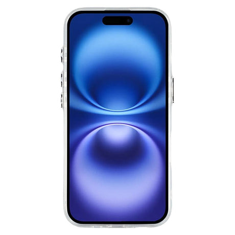 EIDERWOOD iPhone 16 Hybrid Case with 3D Cherry - Silver