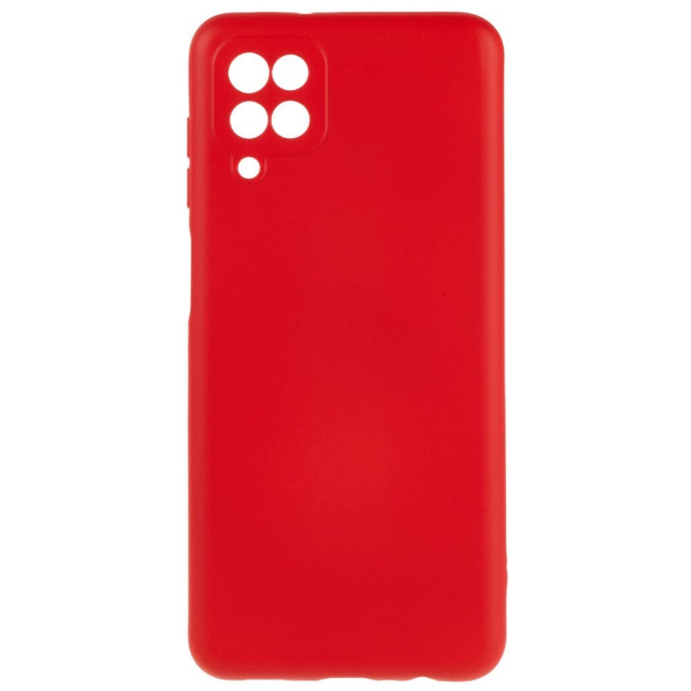 EIDERWOOD Samsung Galaxy A22 (4G) Lined Flexible Plastic Case - Red