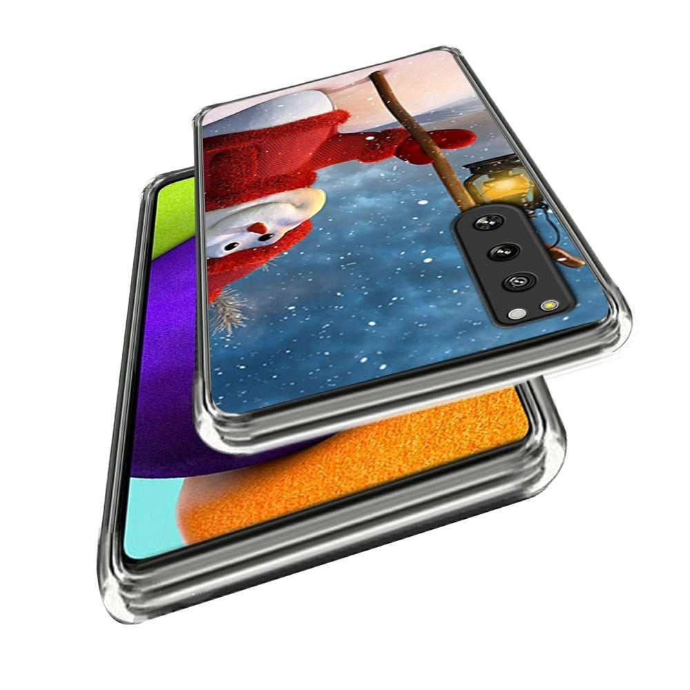 Sony Xperia 5 IV Flexible Plastic Christmas Case - Snowman