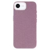 EIDERWOOD IPhone 16e Flexible Plastic Case with Glitter - Pink