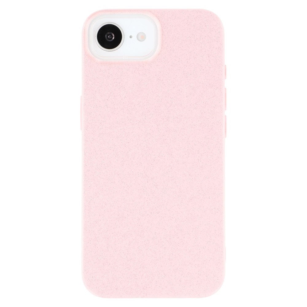 EIDERWOOD IPhone 16e Flexible Plastic Case with Glitter - Pink