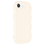 iPhone 16e EIDERWOOD Flexible Plastic Wavy Case - White
