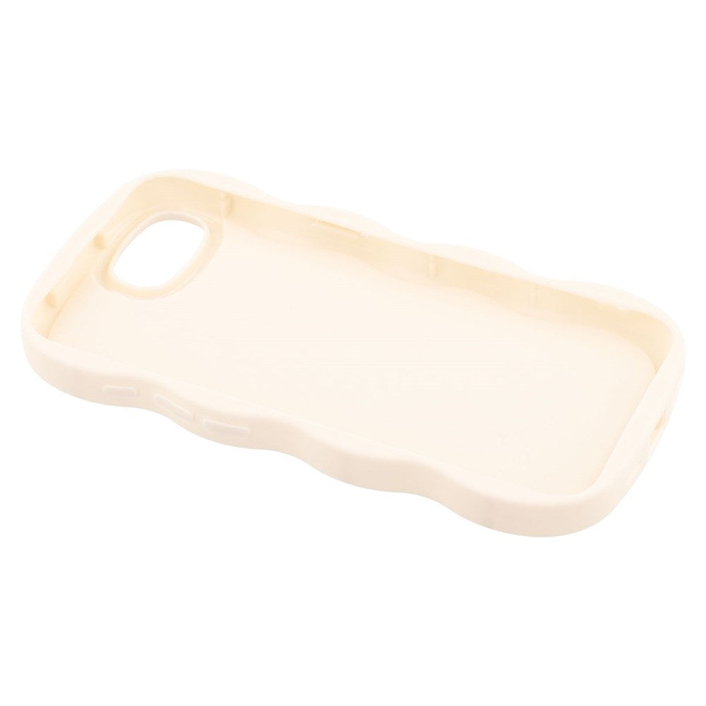 iPhone 16e EIDERWOOD Flexible Plastic Wavy Case - White
