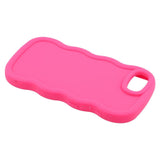 iPhone 16e EIDERWOOD Flexible Plastic Wavy Case - Pink