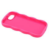 iPhone 16e EIDERWOOD Flexible Plastic Wavy Case - Pink