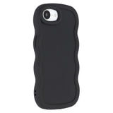 iPhone 16e EIDERWOOD Flexible Plastic Wavy Case - Black