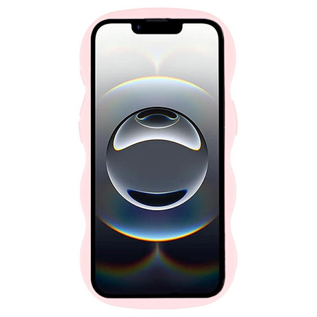 iPhone 17e / 16e EIDERWOOD Flexible Plastic Wavy Case - Light Pink